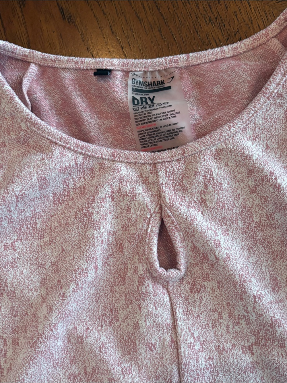 Gymshark Pink Heathered workout set - Picture 2 of 6